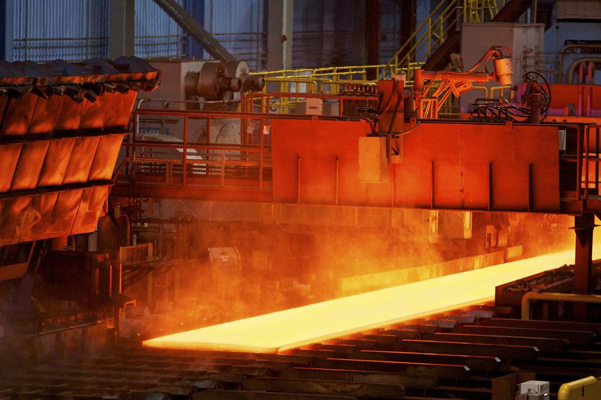 تولید جهانی فولاد خام 2021